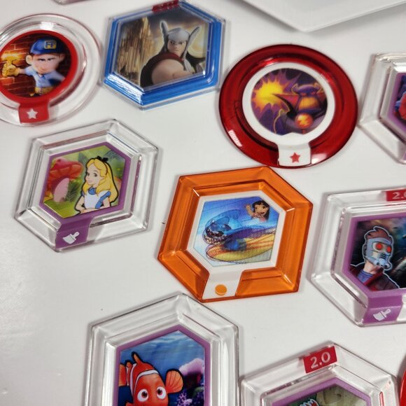 Disney Infinity Disk Lot of 23 and Portal Base for Xbox 360 - Picture 4 of 15
